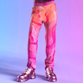Electric Slide Pink Male Regular Pants