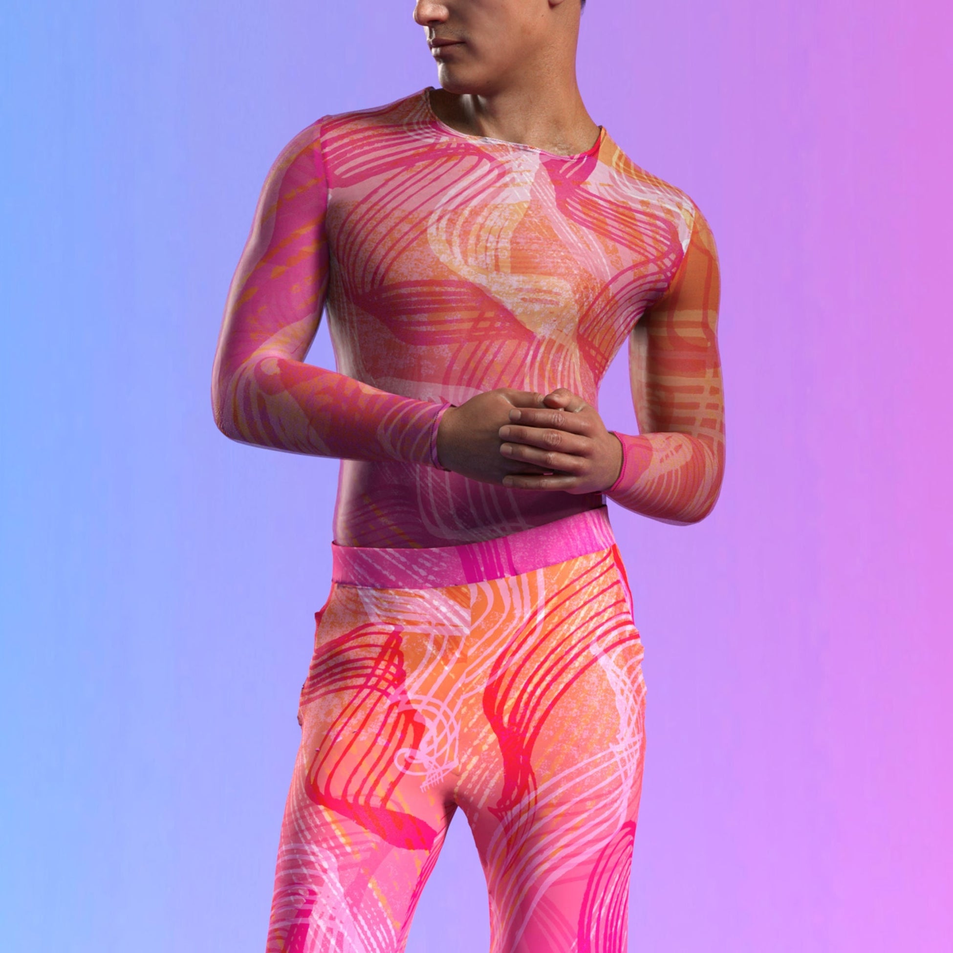 Electric Slide Pink Male Regular Set 2