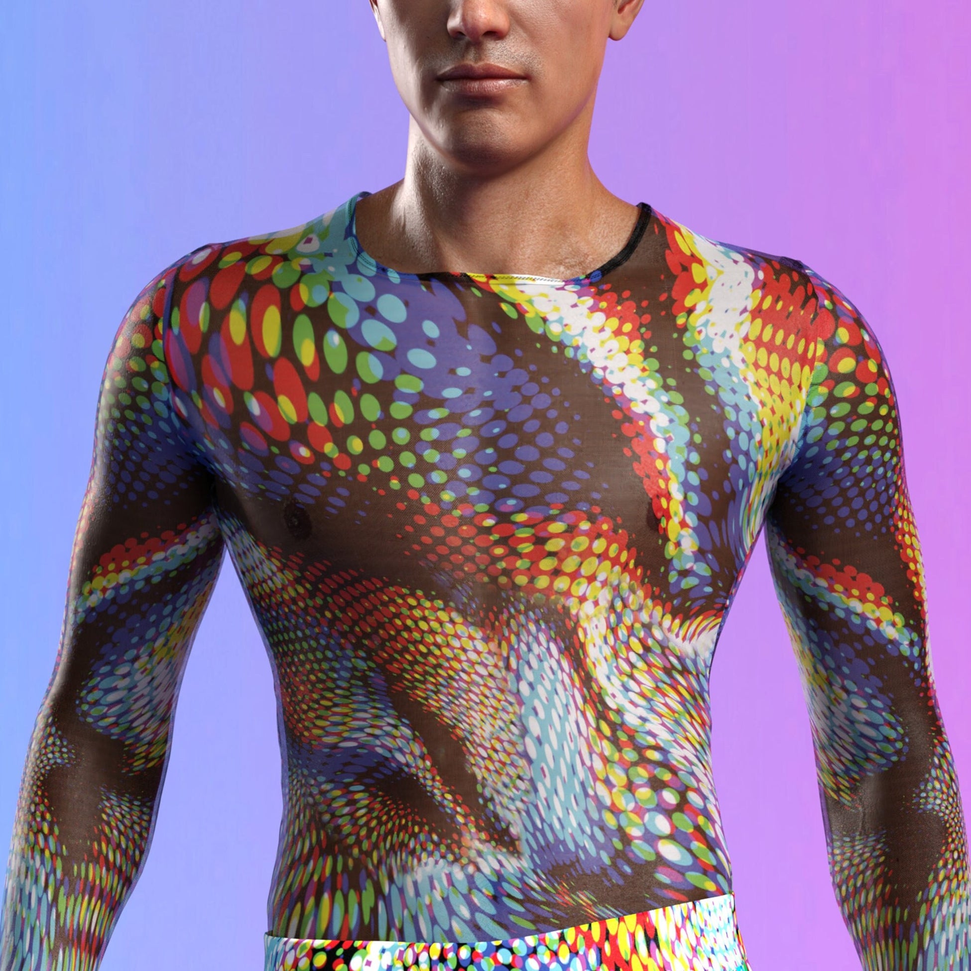 Supersonic Mesh Male Top 2