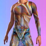 Supersonic Mesh Male Asymmetrical Set