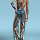 Supersonic Mesh Male Split Pants