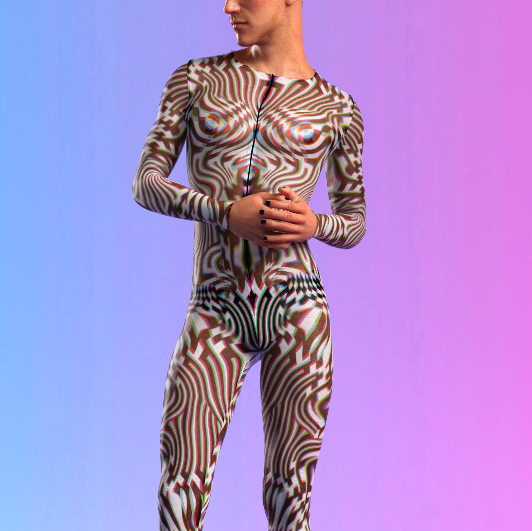 Enhanced Mesh Male Costume 2