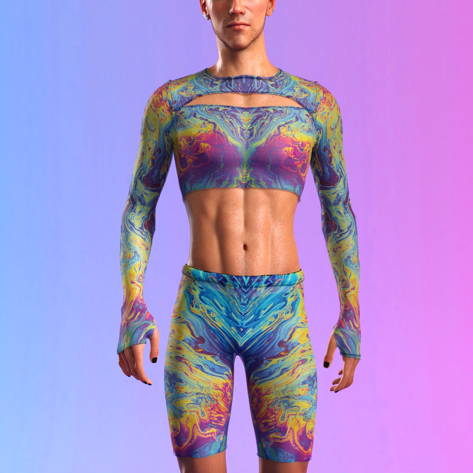Intercepted Mesh Male Cutout Set 1