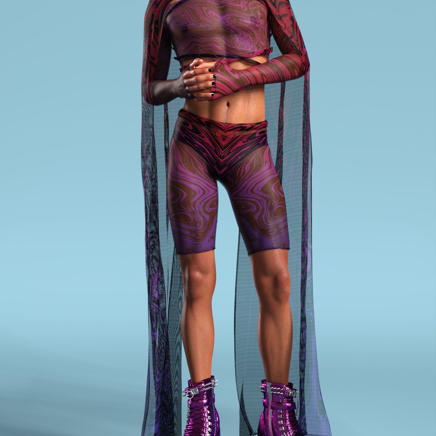 Interference Mesh Male Cutout Set 7