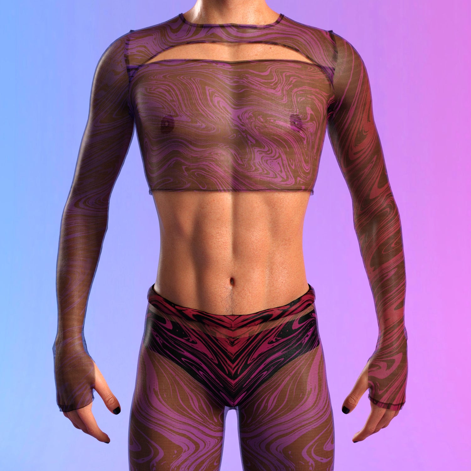 Interference Mesh Male Cutout Set