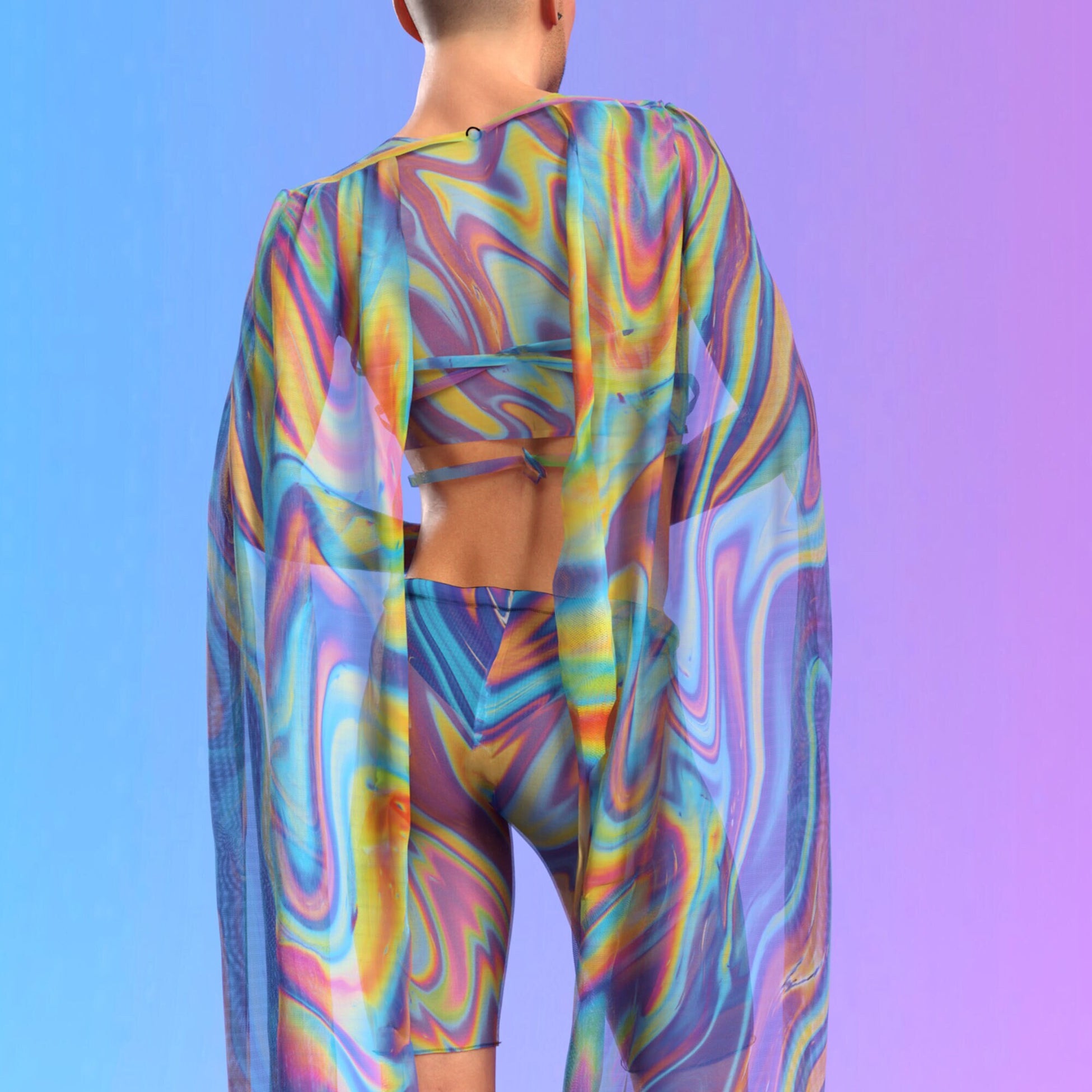 Soundscape Male Mesh Wings 2
