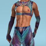 Wavelenght Mesh Male Harness Top