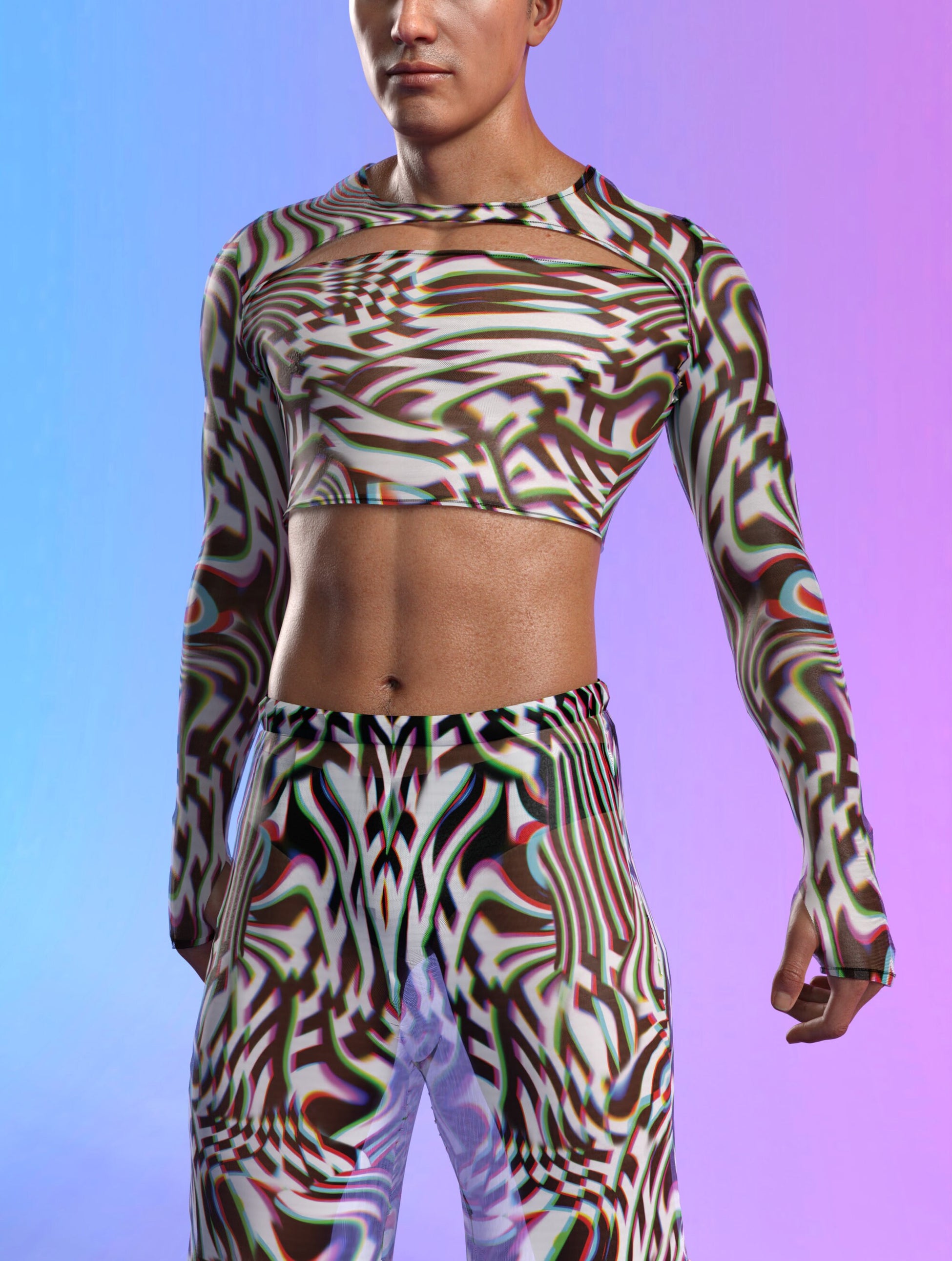 Enhanced Mesh Male Split Set 1