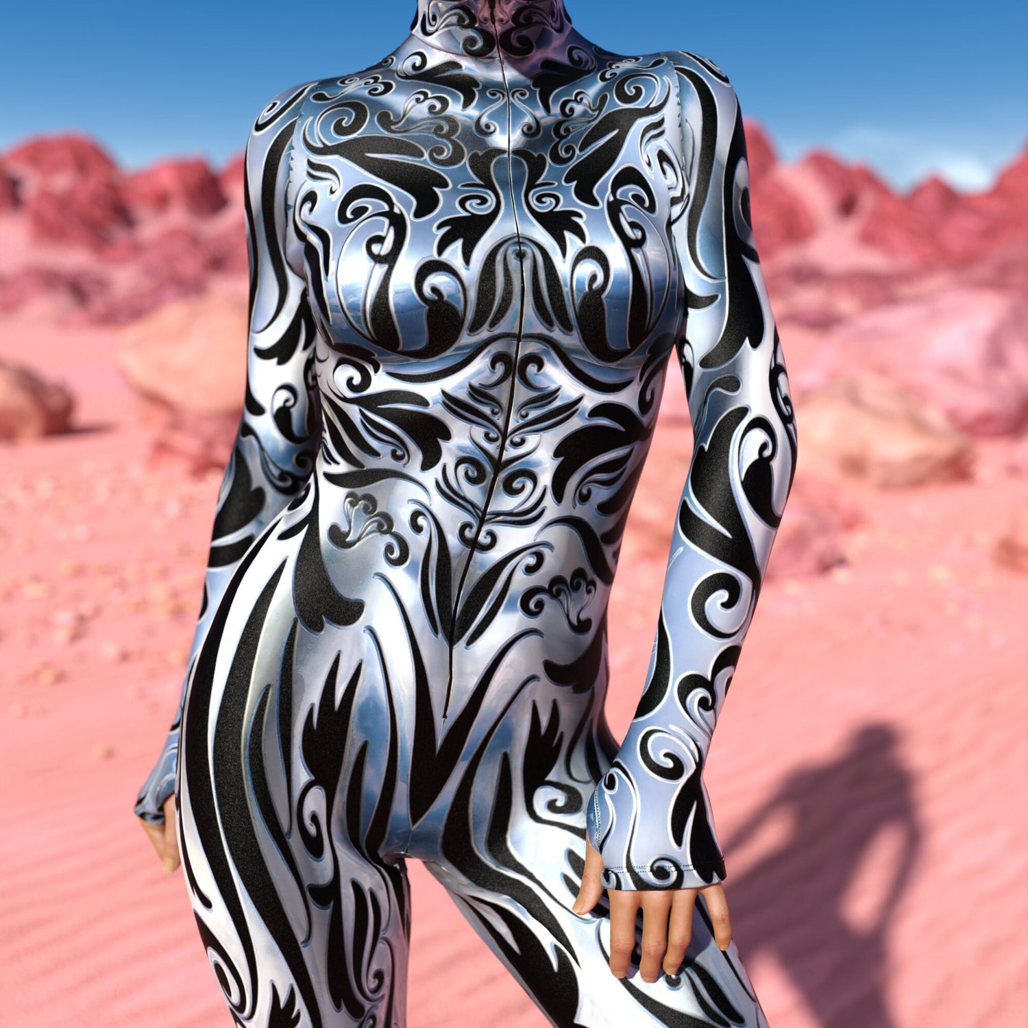 Eos Silver Costume Silver