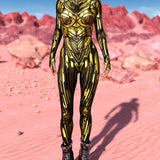 Fury Node Gold Costume