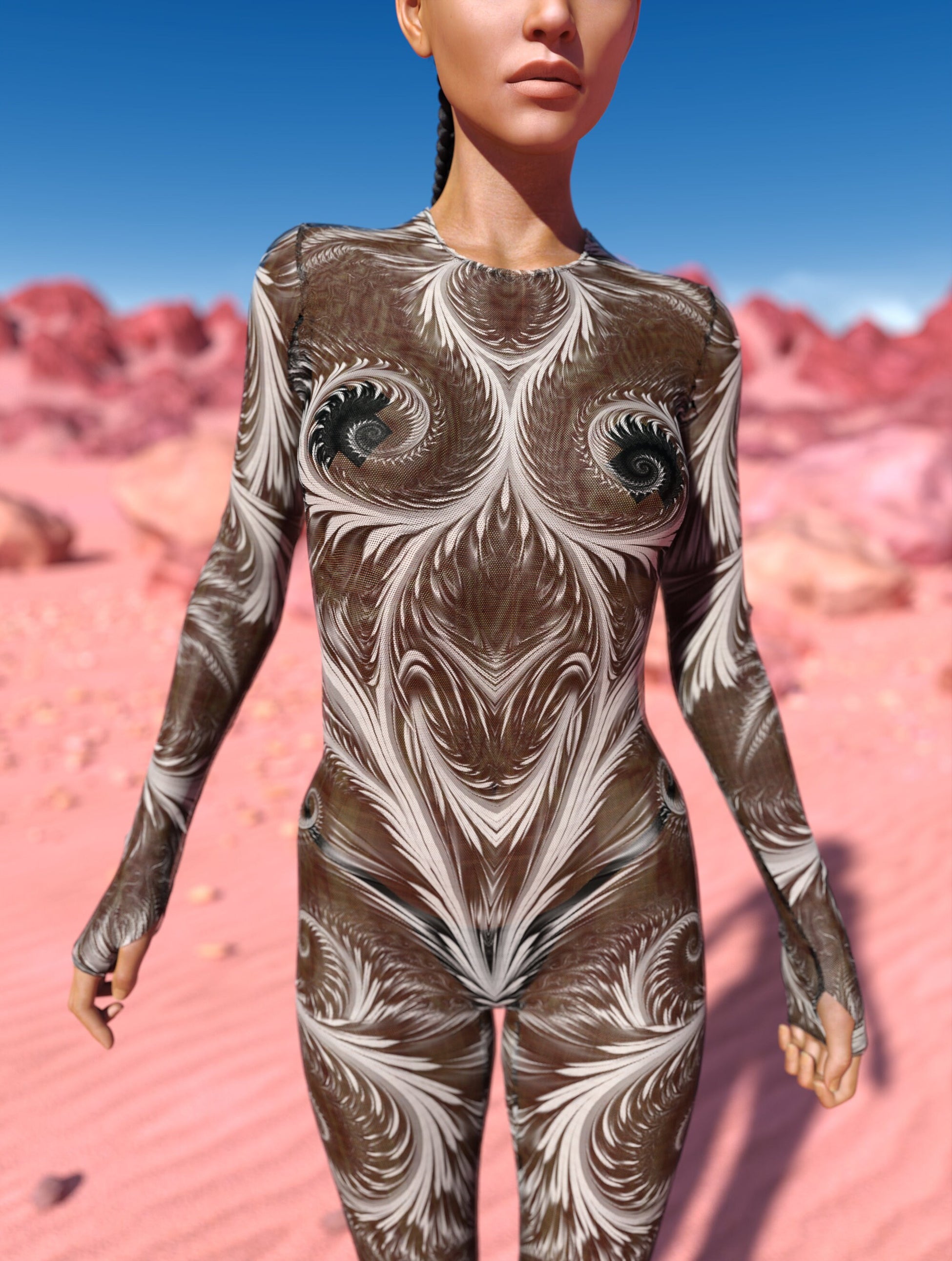 Phantom Mesh Costume 1