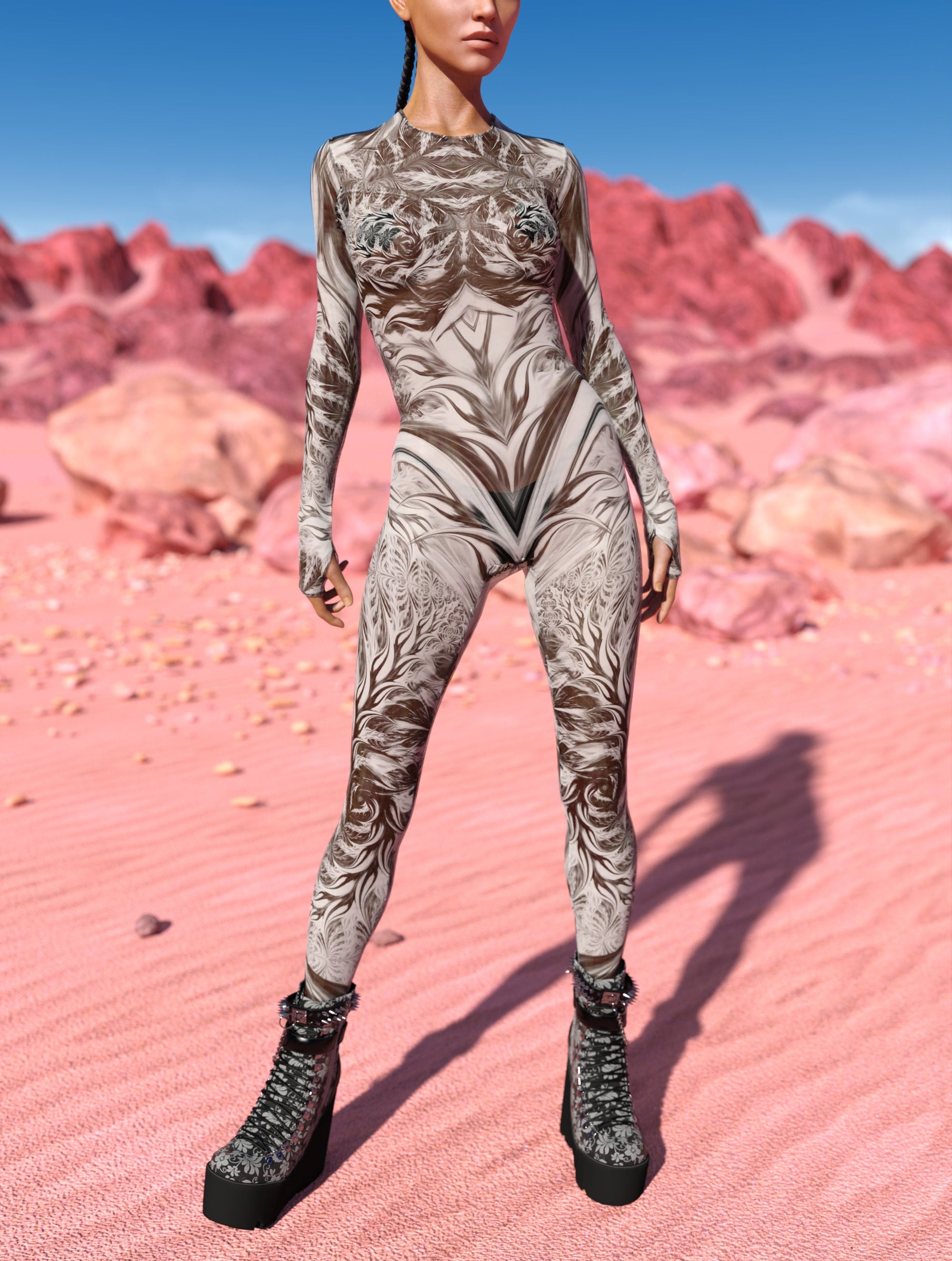 Whisper Mesh Costume 2