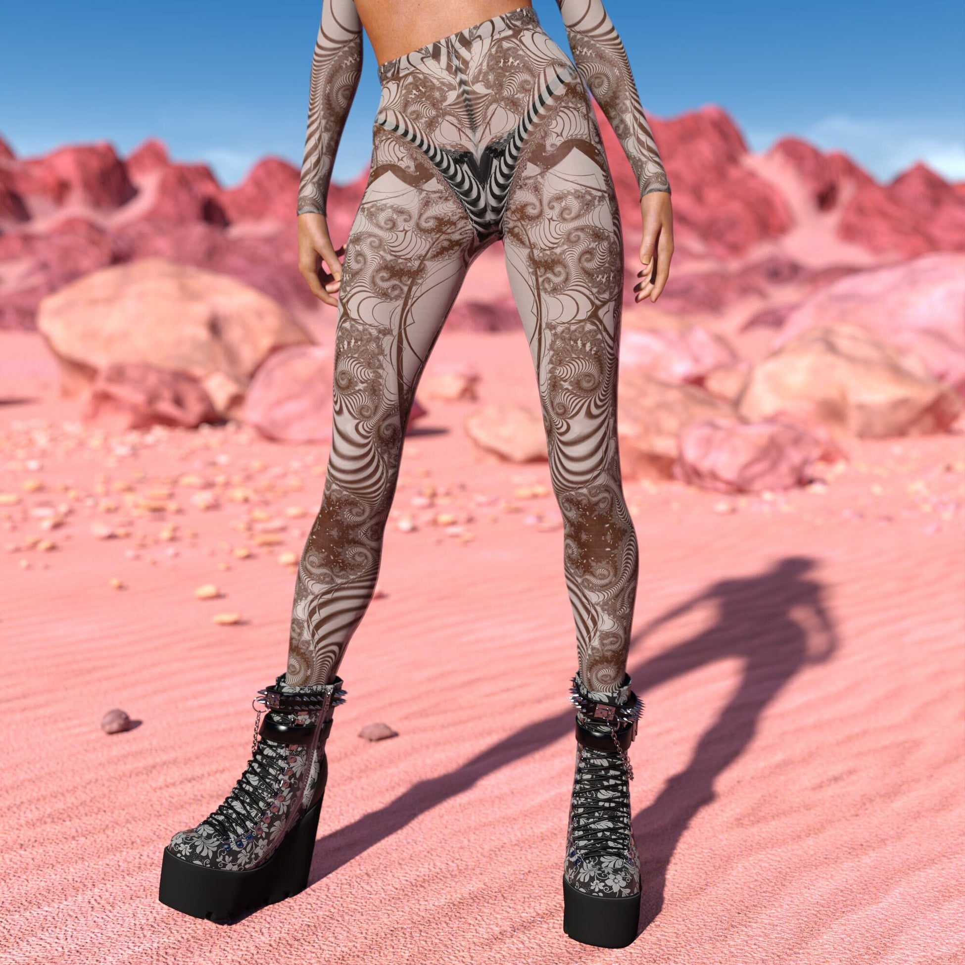 Apparition Mesh Leggings 1
