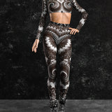 Delusion Mesh Cutout Rave Top