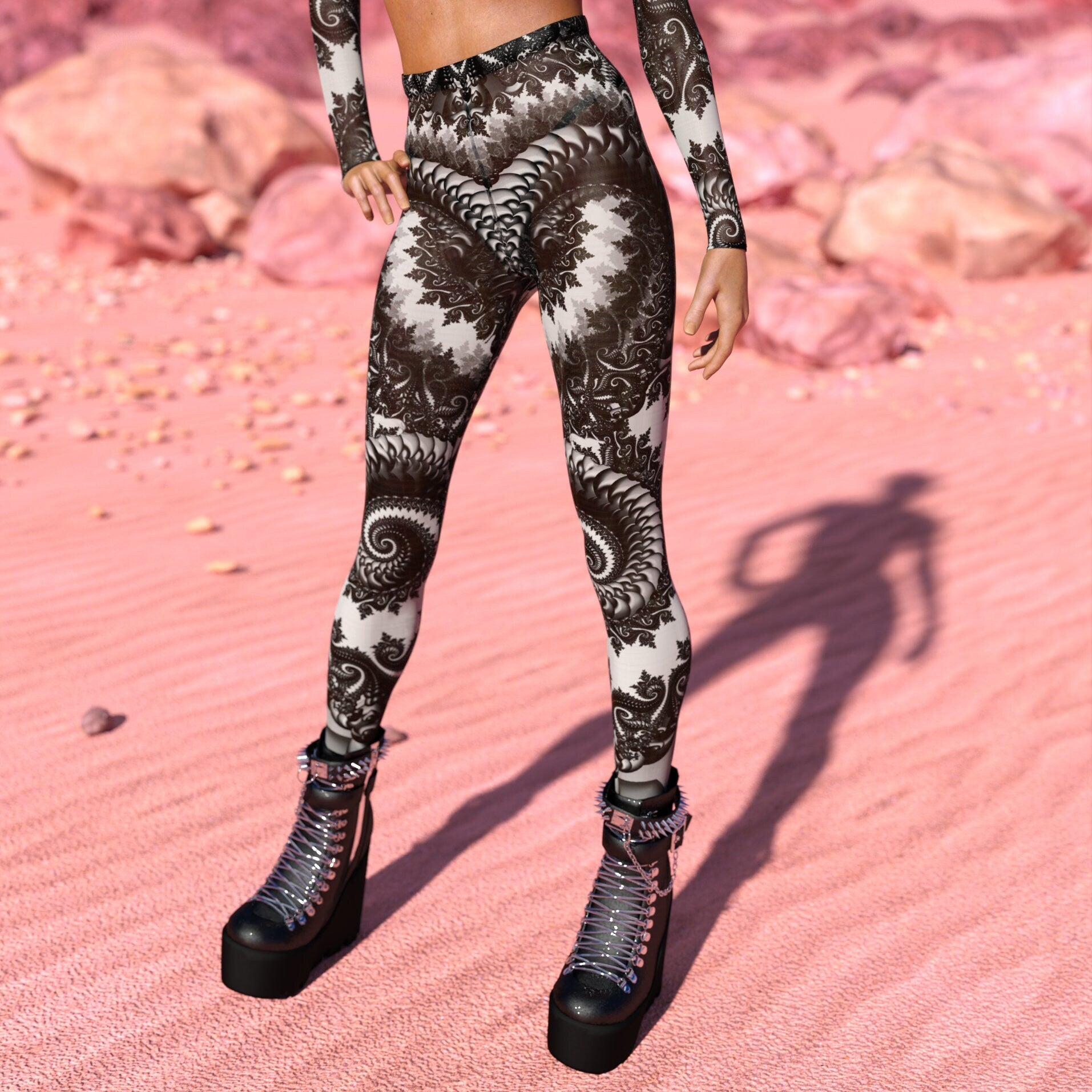 Delusion Mesh Leggings 1