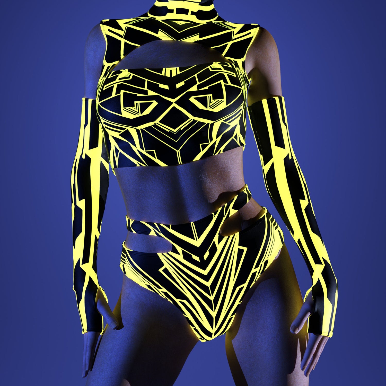Fury Node Cutout Rave Set Club