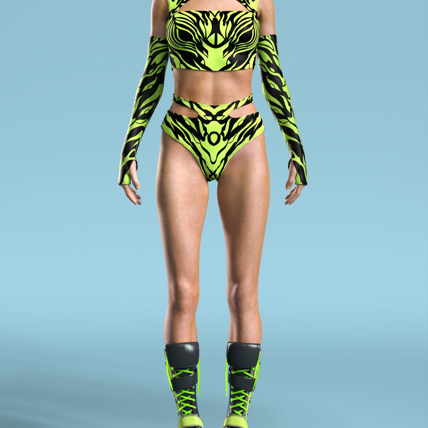 Women Ysax Mesh Wings