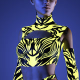 Ysax Cutout Rave Top