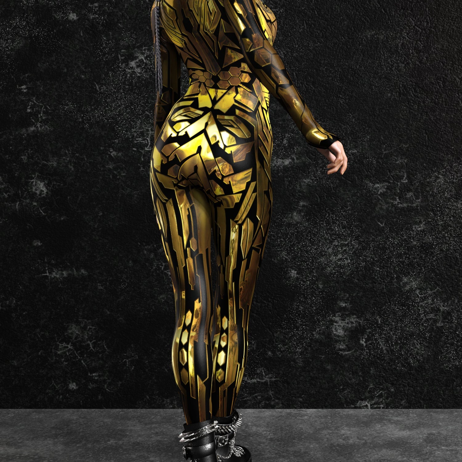 Fury Node Gold Costume 6