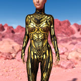 Fury Node Gold Costume