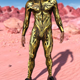 Corrupted Gold Male Costume