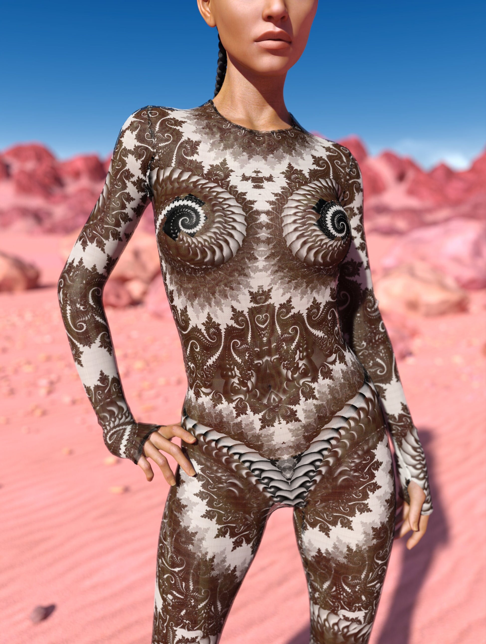Delusion Mesh Costume 1