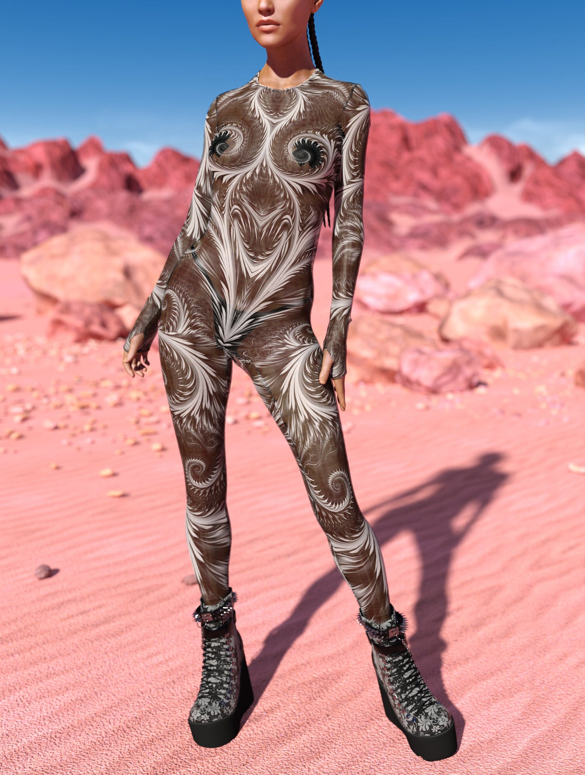 Phantom Mesh Costume 2