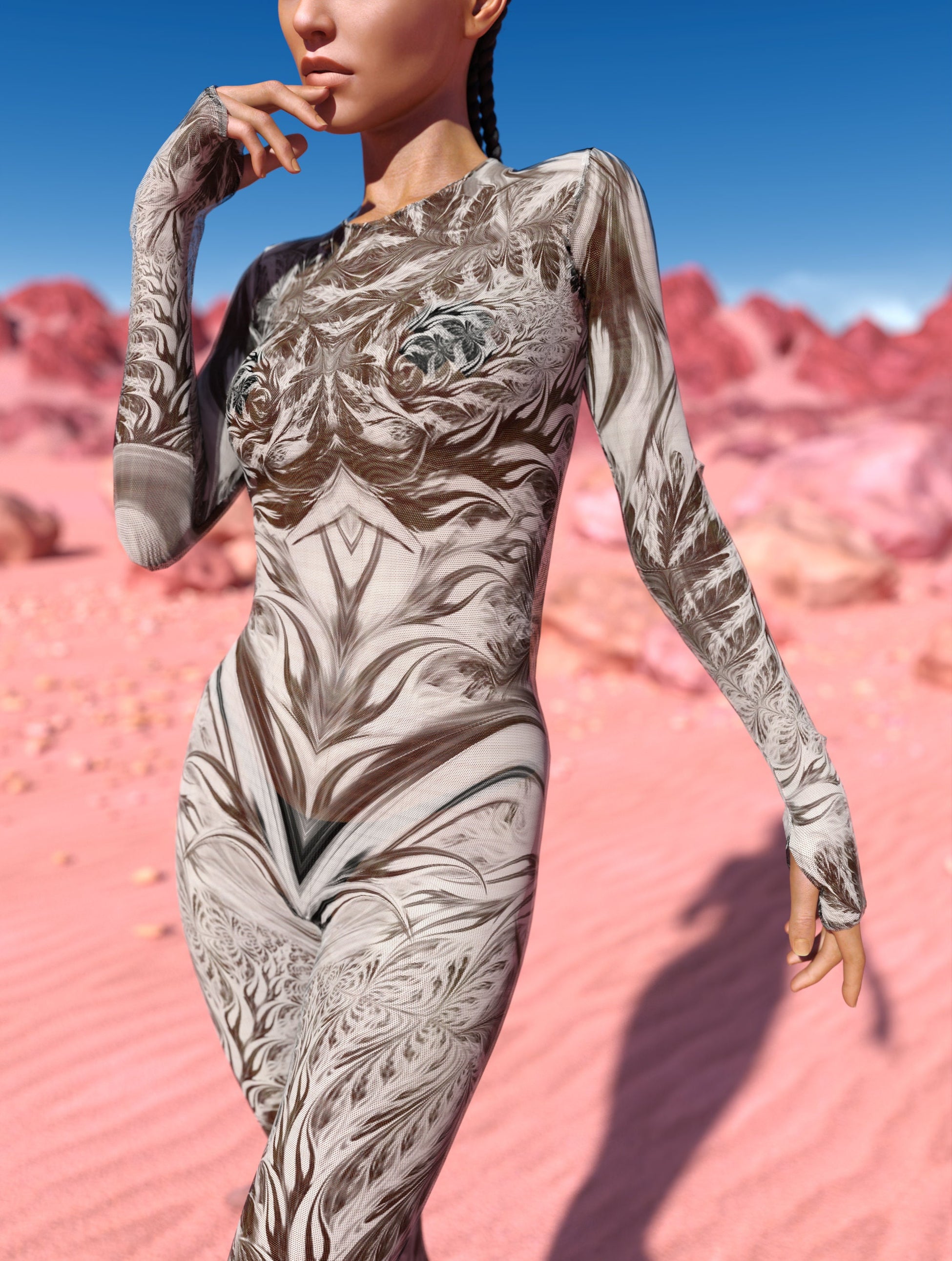 Whisper Mesh Costume 1