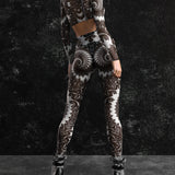 Delusion Mesh Cutout Rave Top