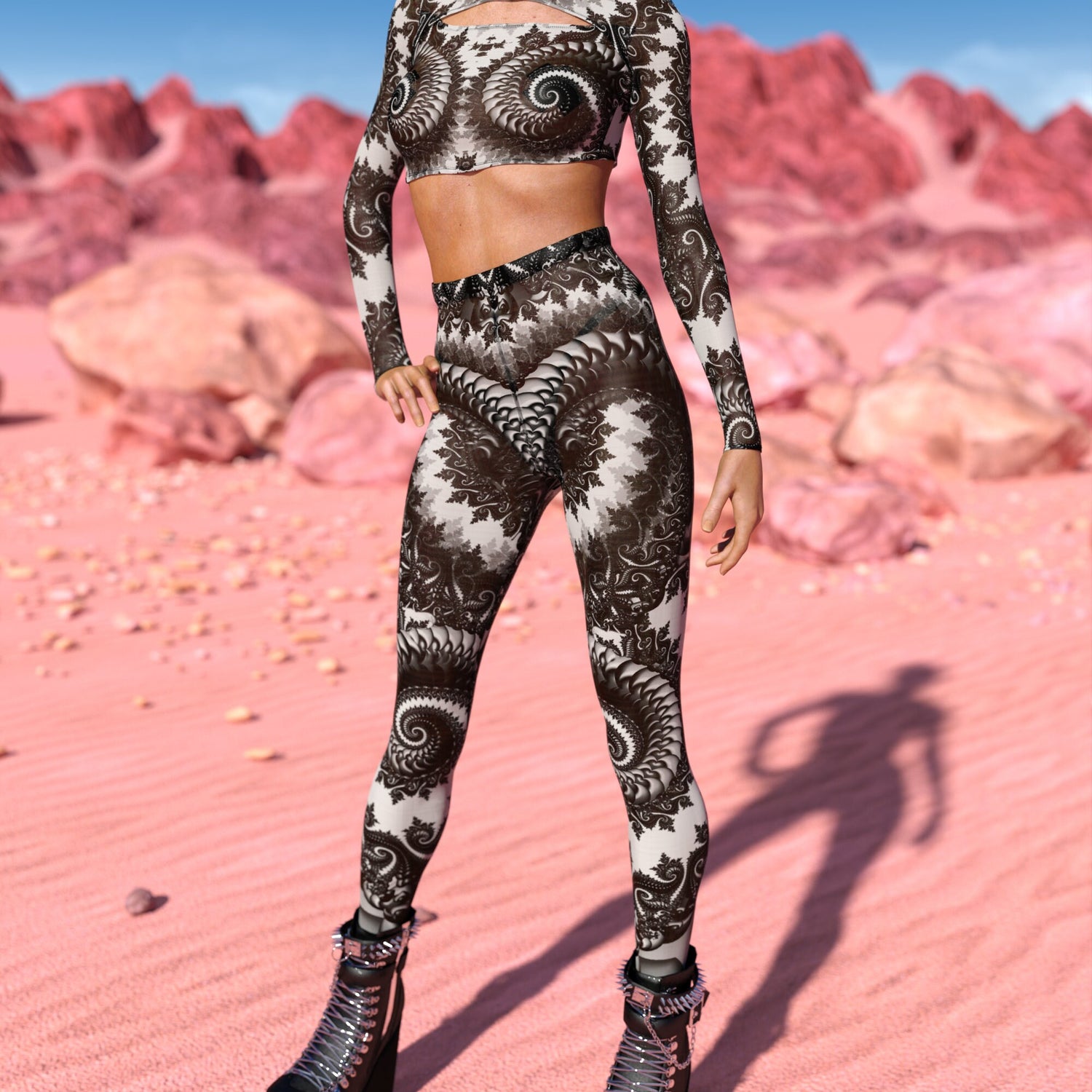 Delusion Mesh Leggings 3