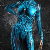 Exomorph Blue Bodysuit