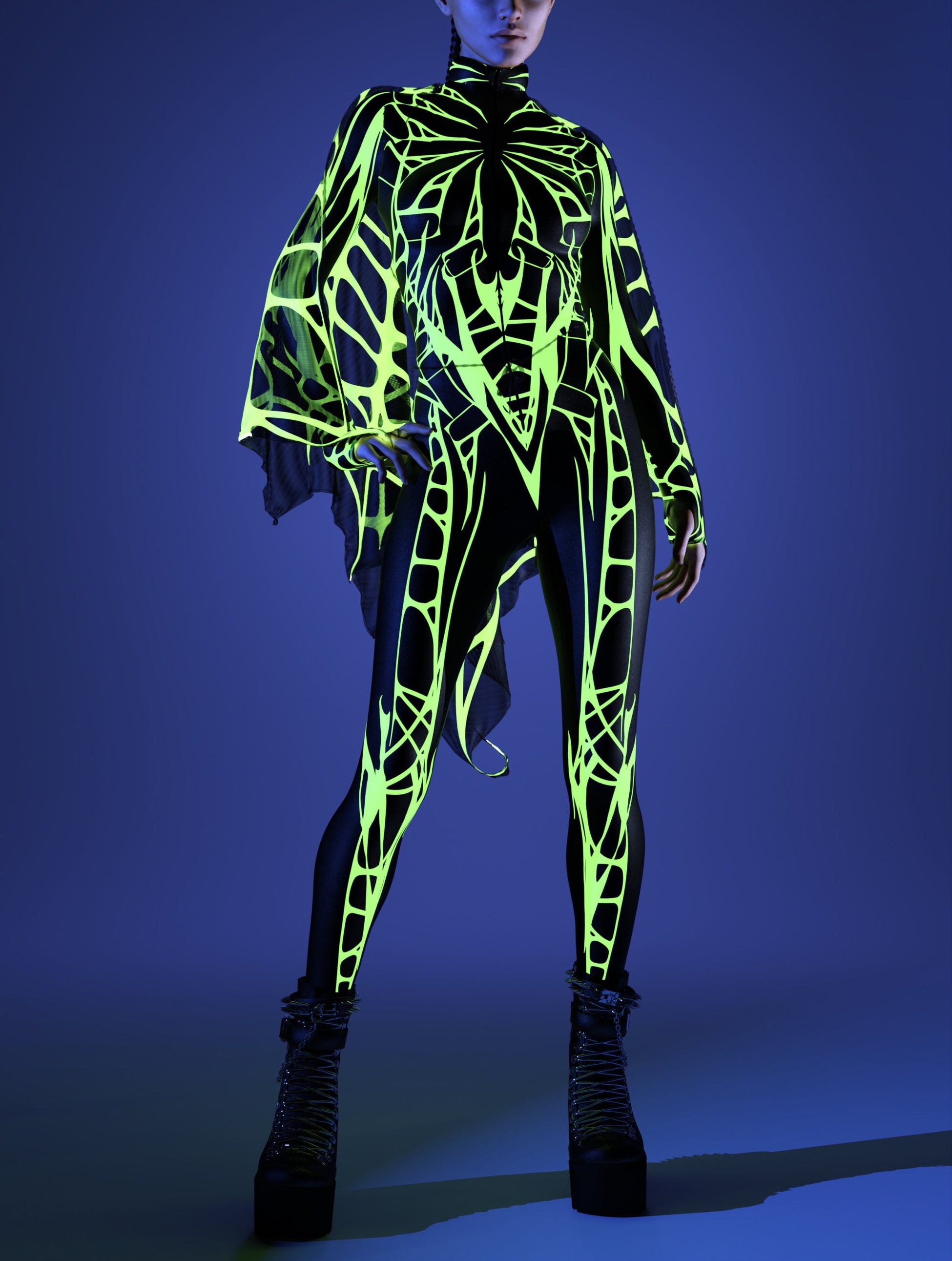 Arachna UV Green Wings Set 1