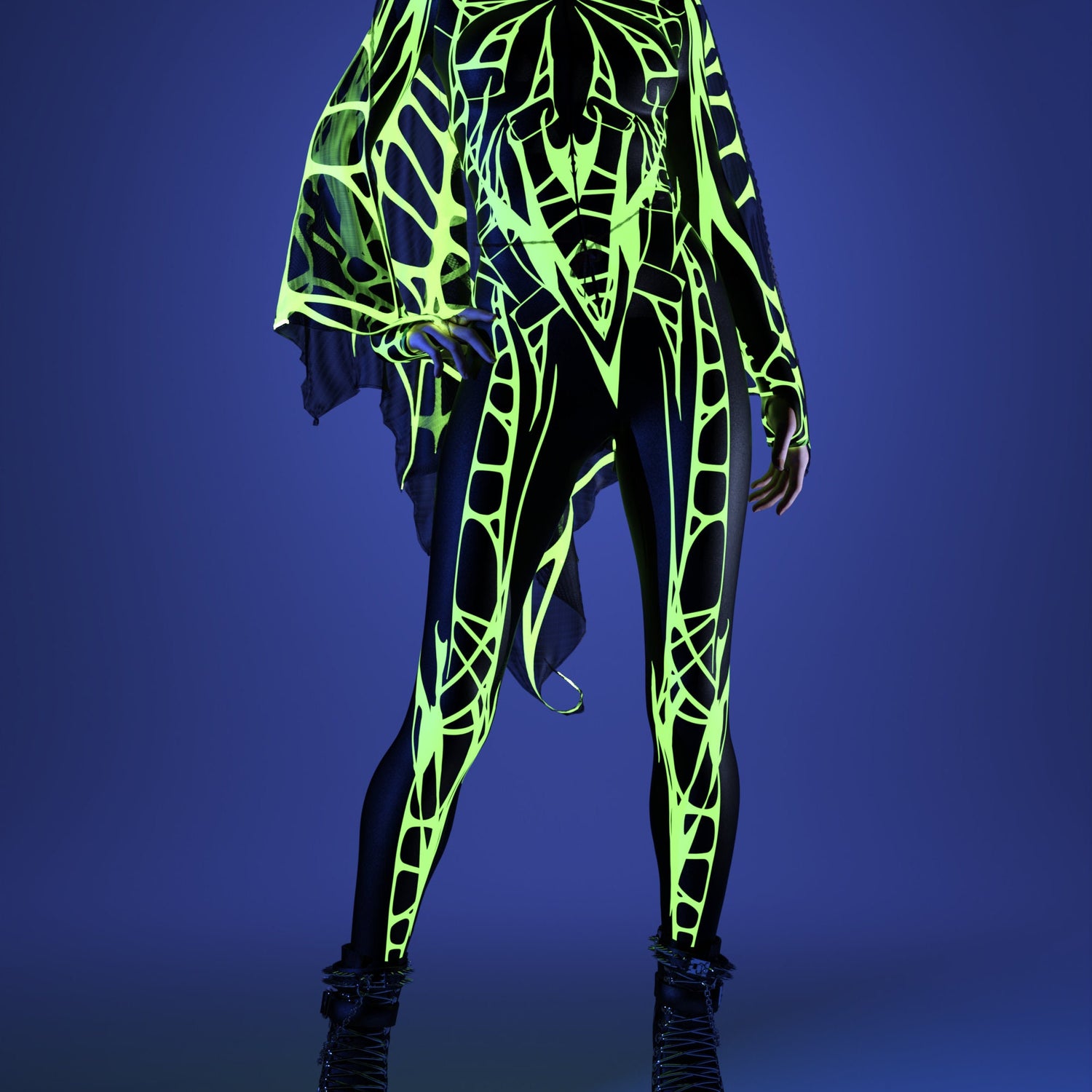Arachna UV Green Costume Club