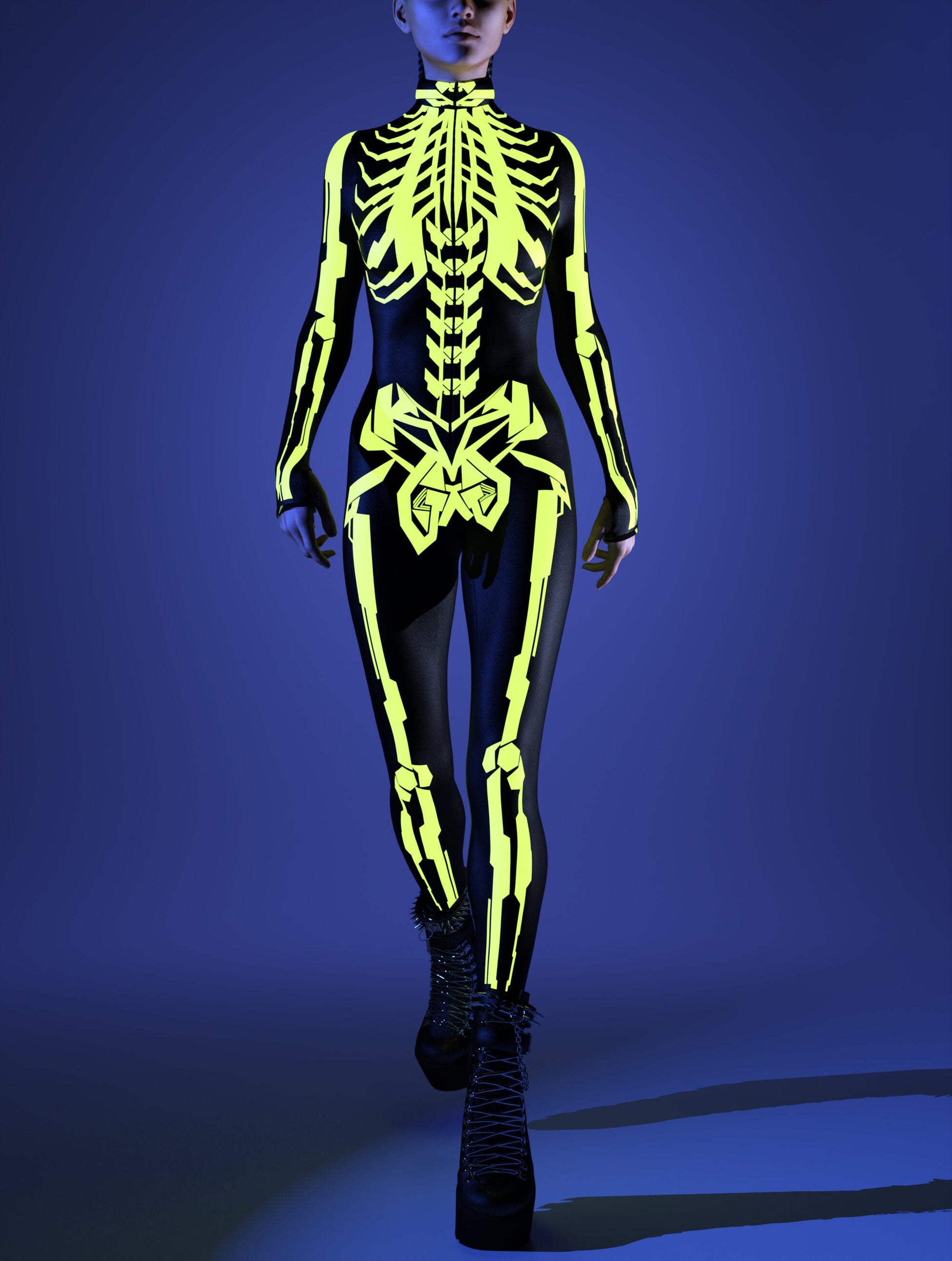 Fury Node Skeleton Costume 2