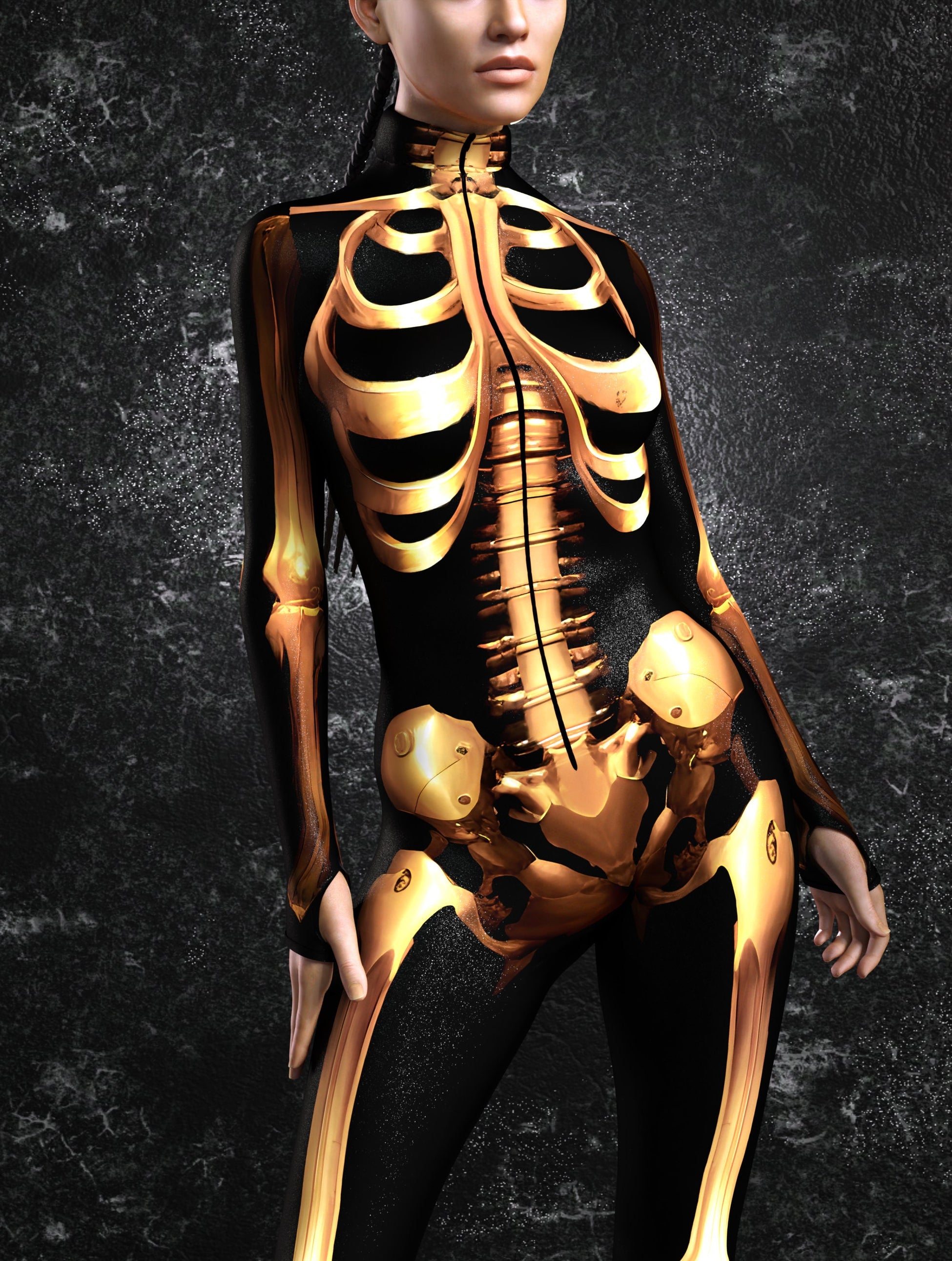 Bolted Cage Costume 2