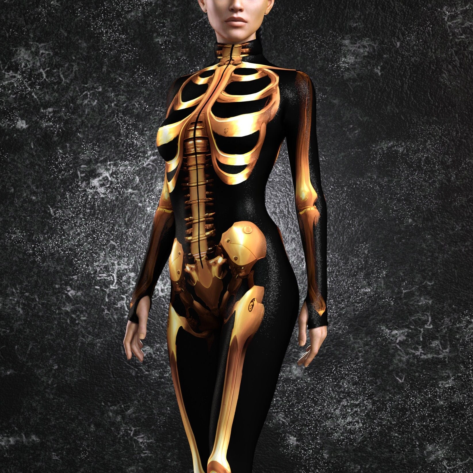 Bolted Cage Costume 1