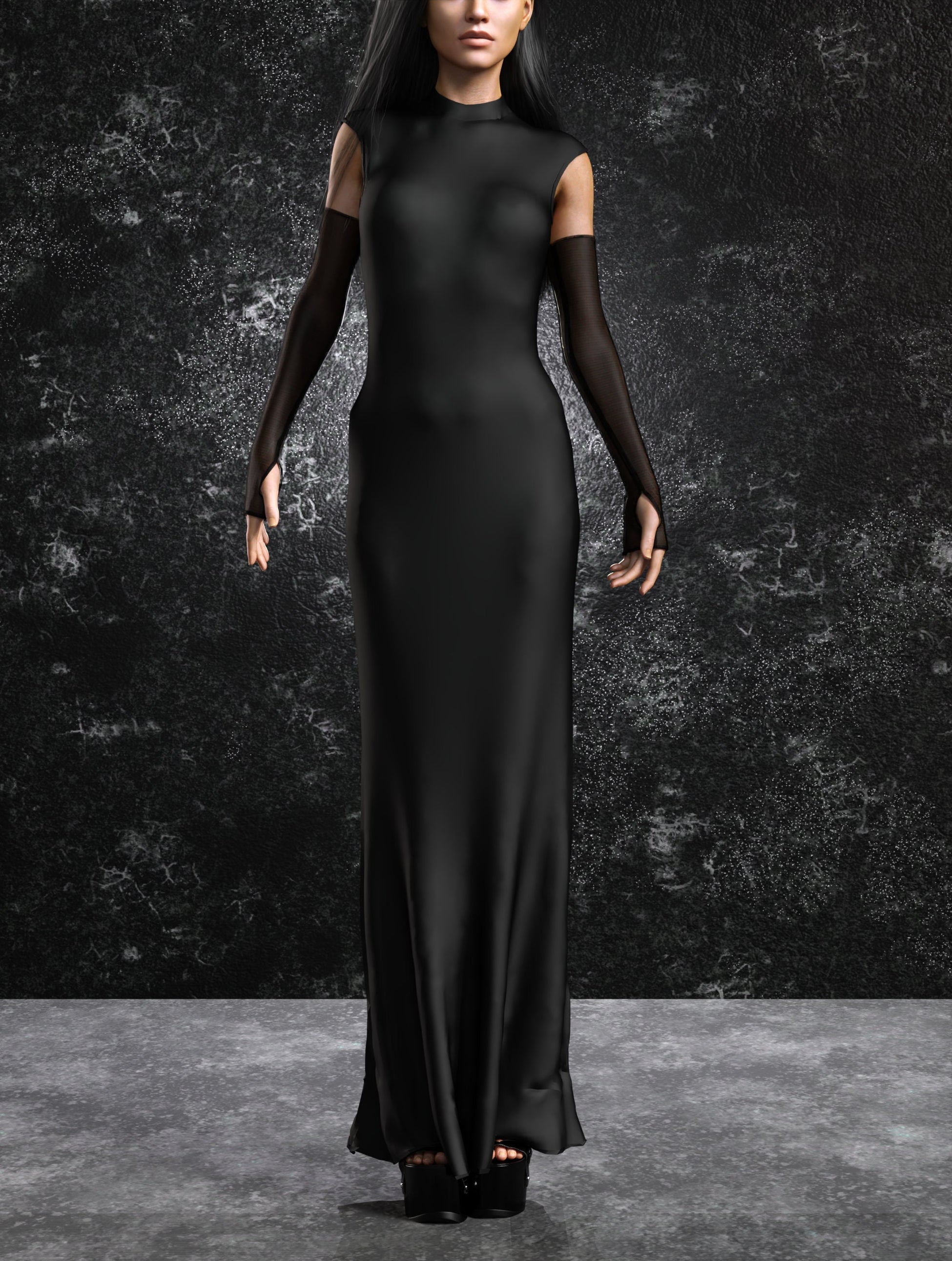 Samara Classic Long Dress 2