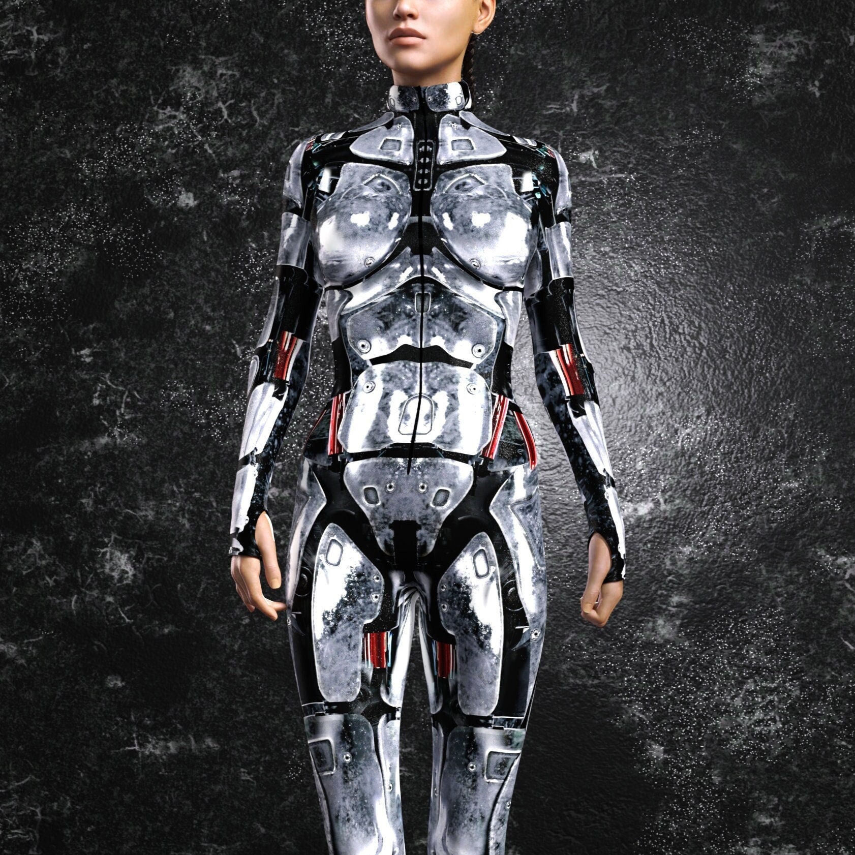 Silver Sierra Costume 1