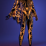 Arachna UV Orange Male Costume