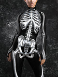 Silver Candy Skeleton Bodysuit
