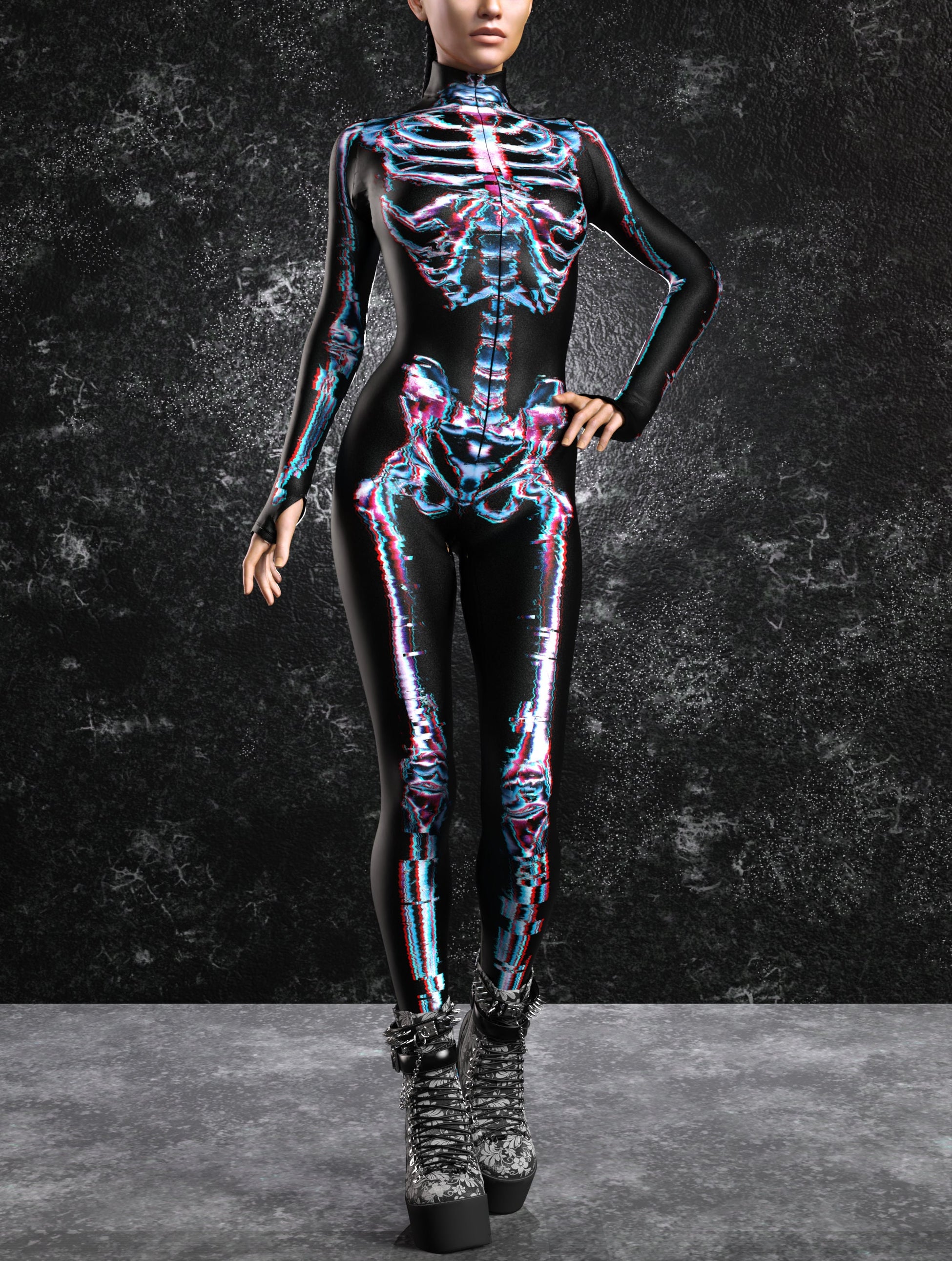 Tech Warp Costume 2
