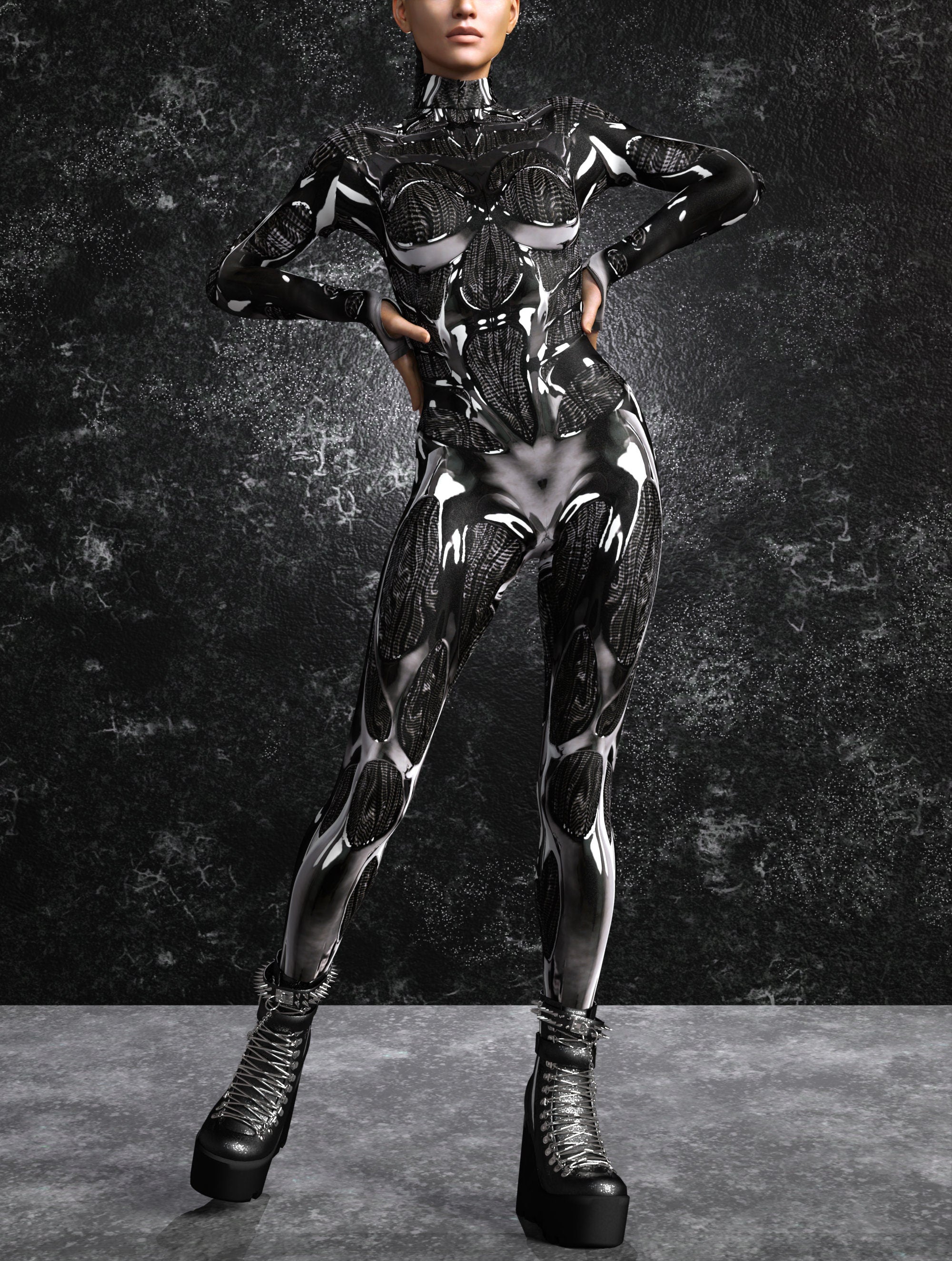 Jet Synth Fiber Costume CandyCatz