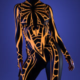Arachna UV Orange Wings Set