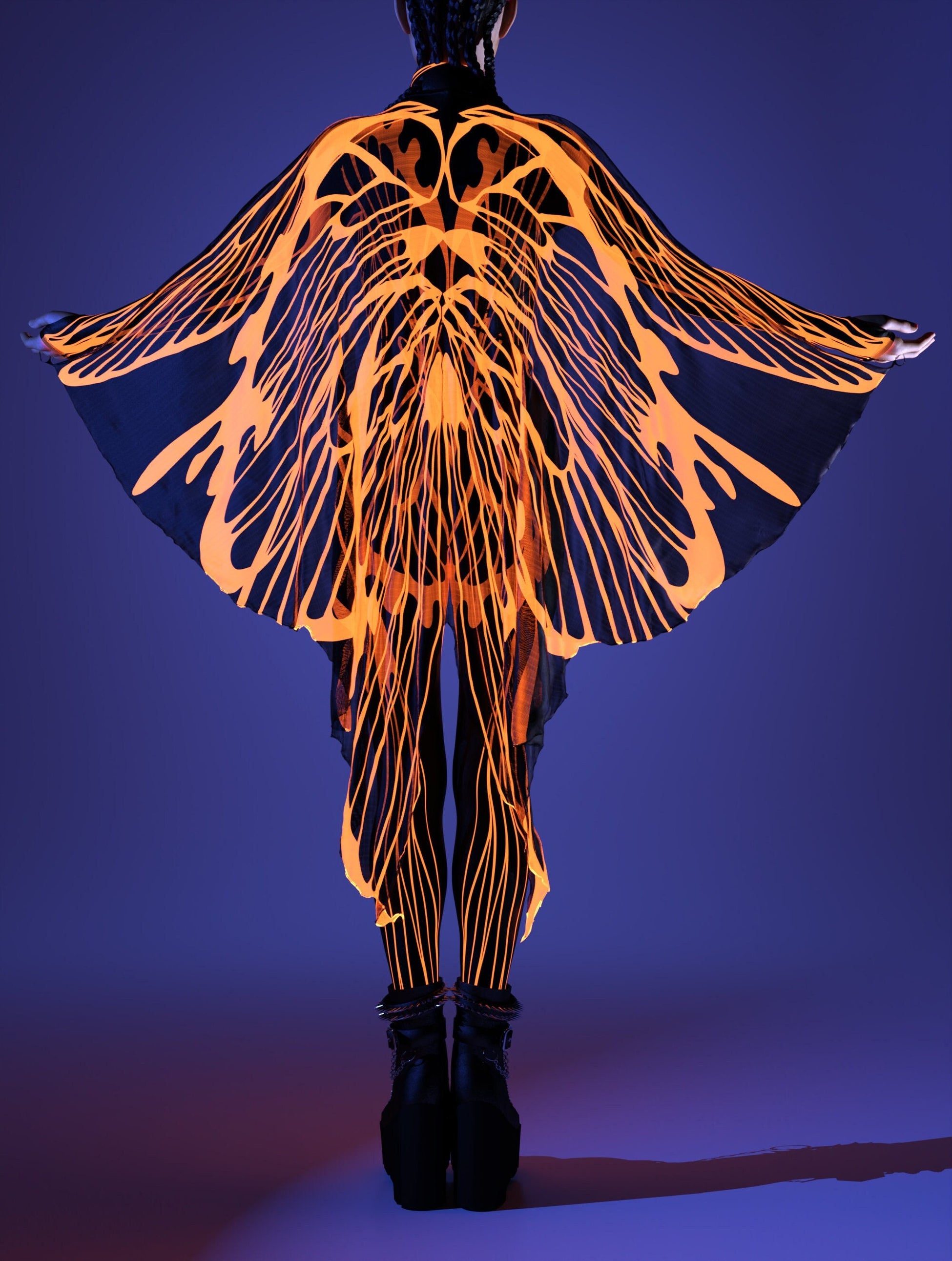 Ethera Toxic Orange Wings 1