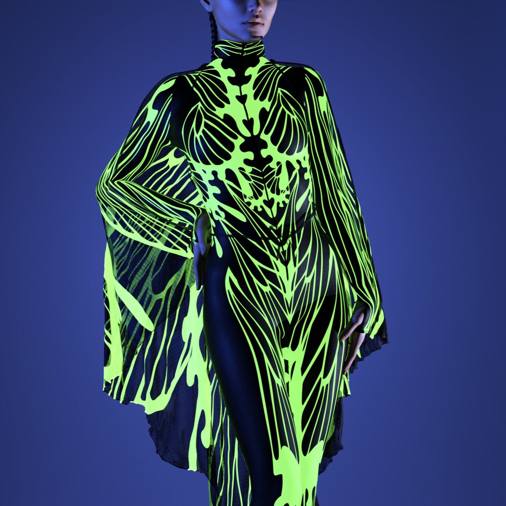 Ethera Toxic Green Wings 2