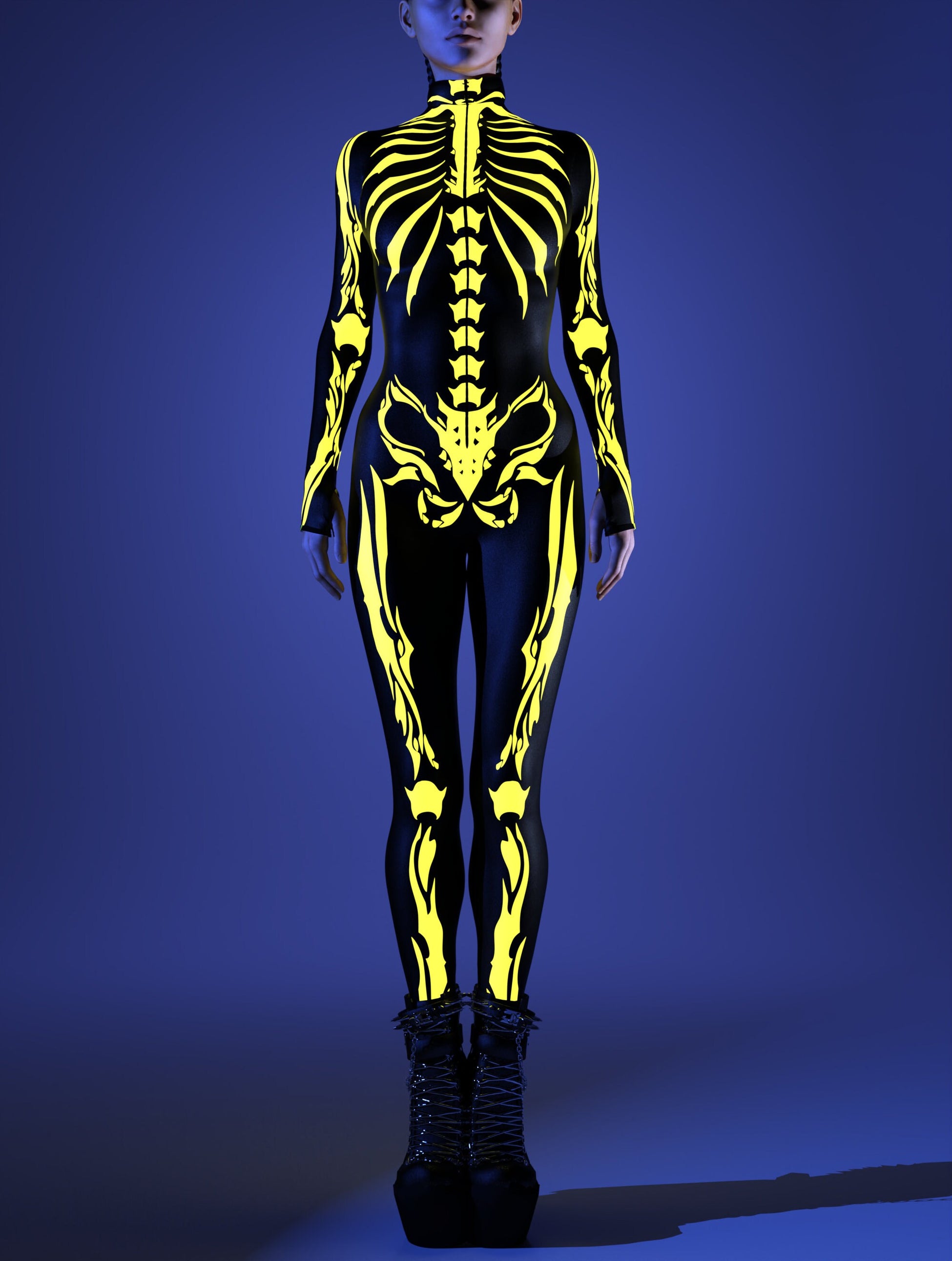 Ysax Skeleton Costume 2