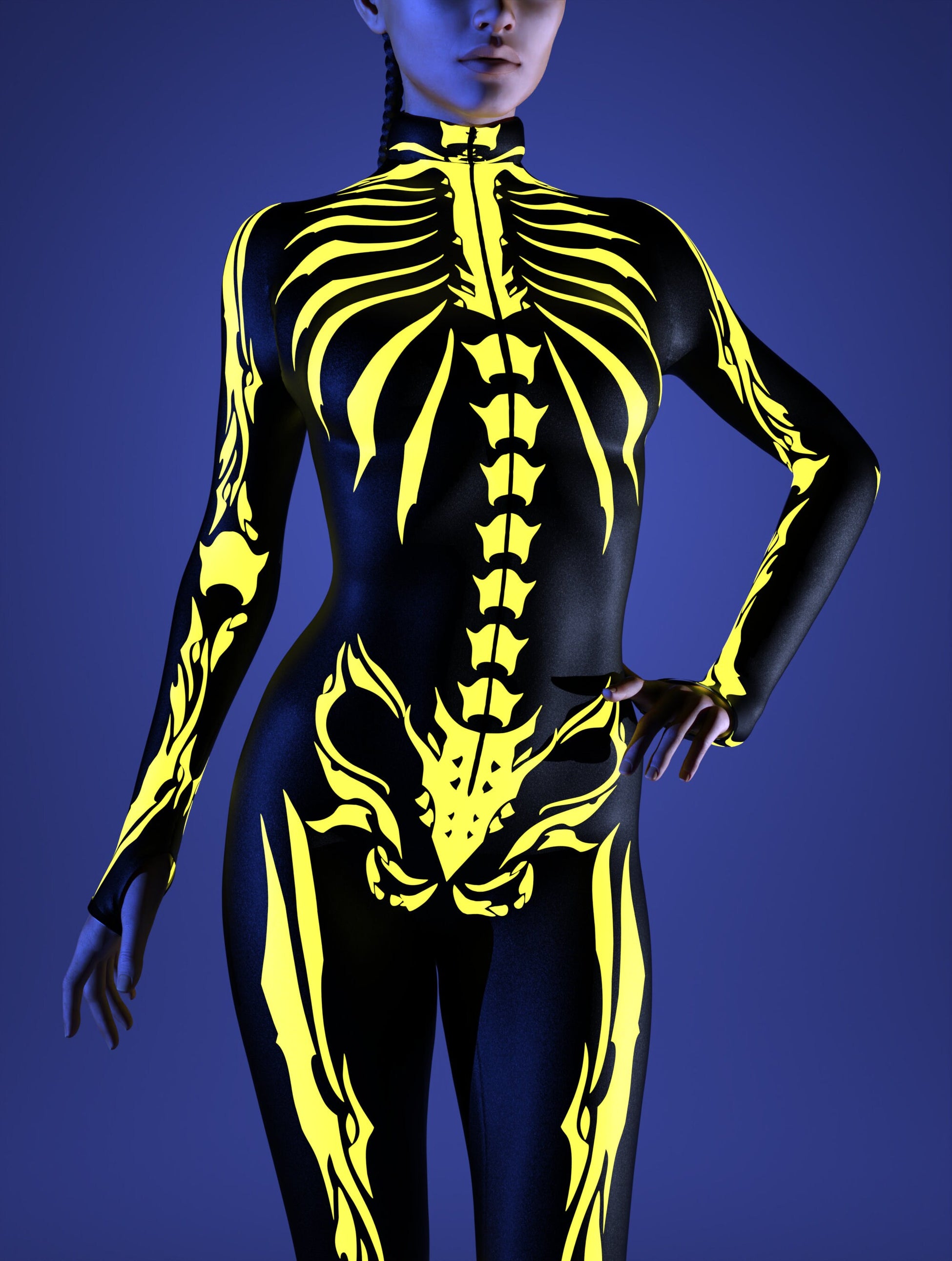 Ysax Skeleton Costume 1