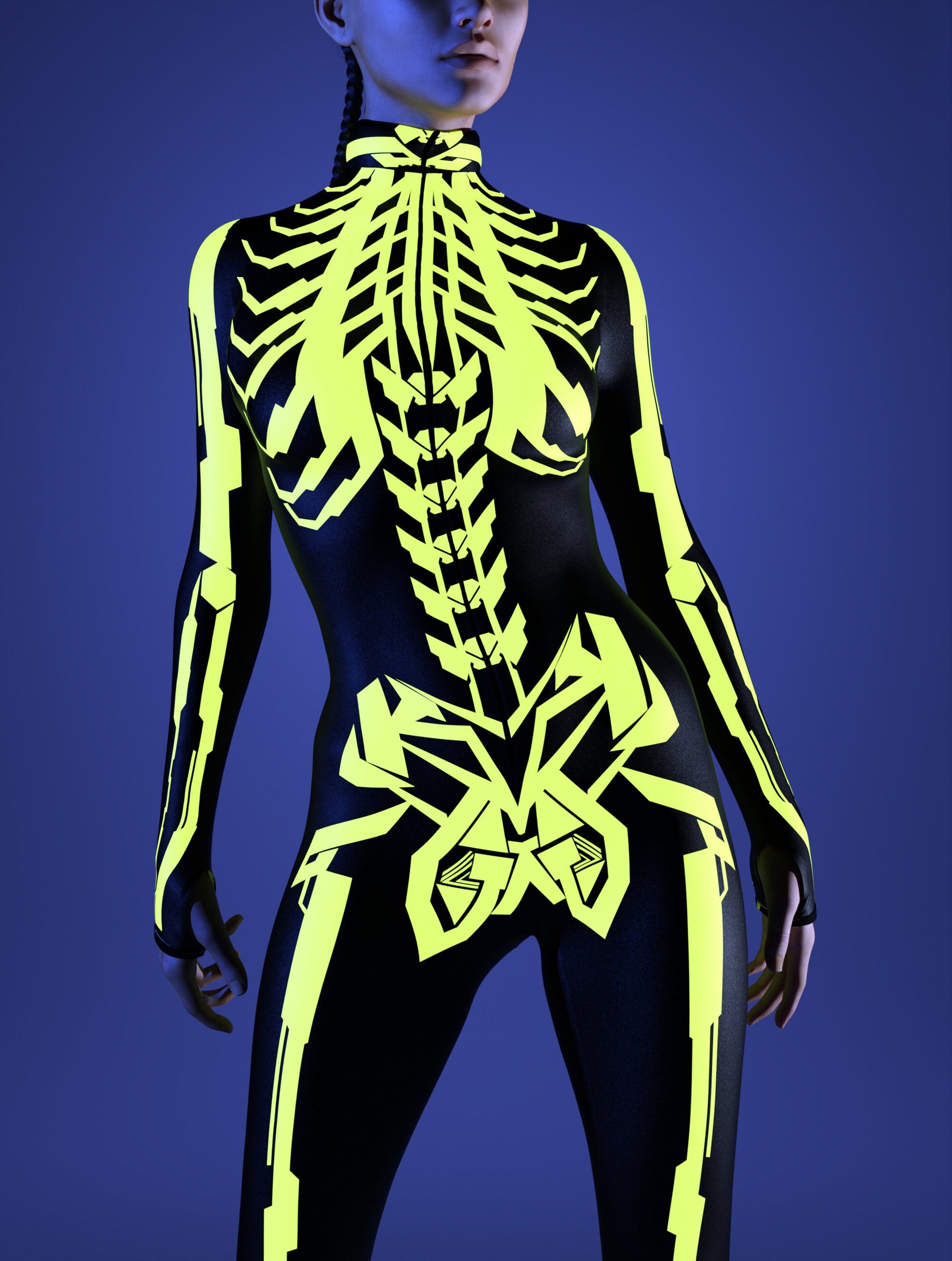 Fury Node Skeleton Costume 1