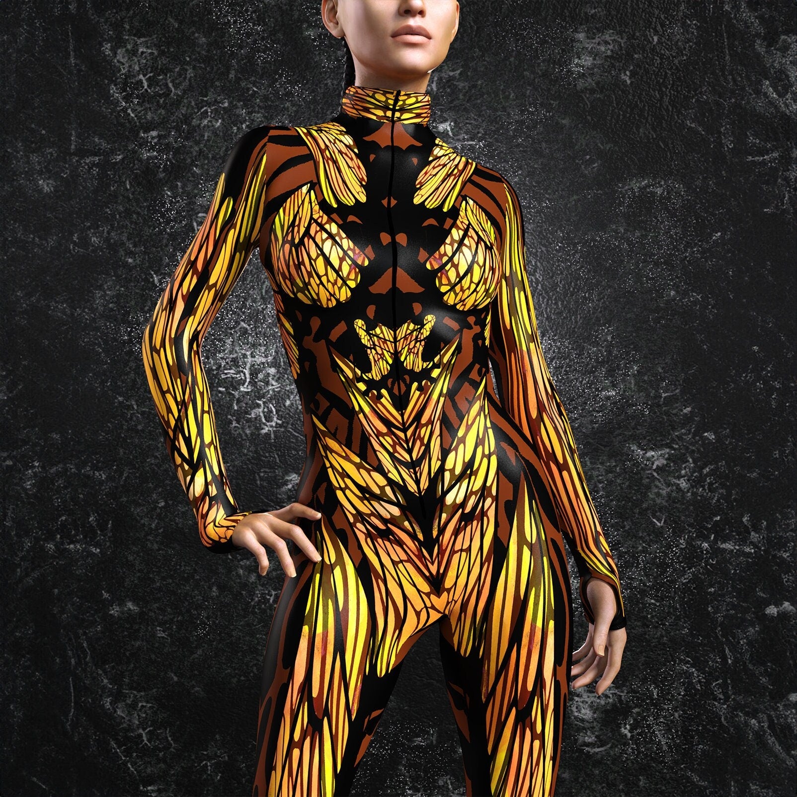 Ethera Gold Costume CandyCatz Ethera Gold Costume CandyCatz