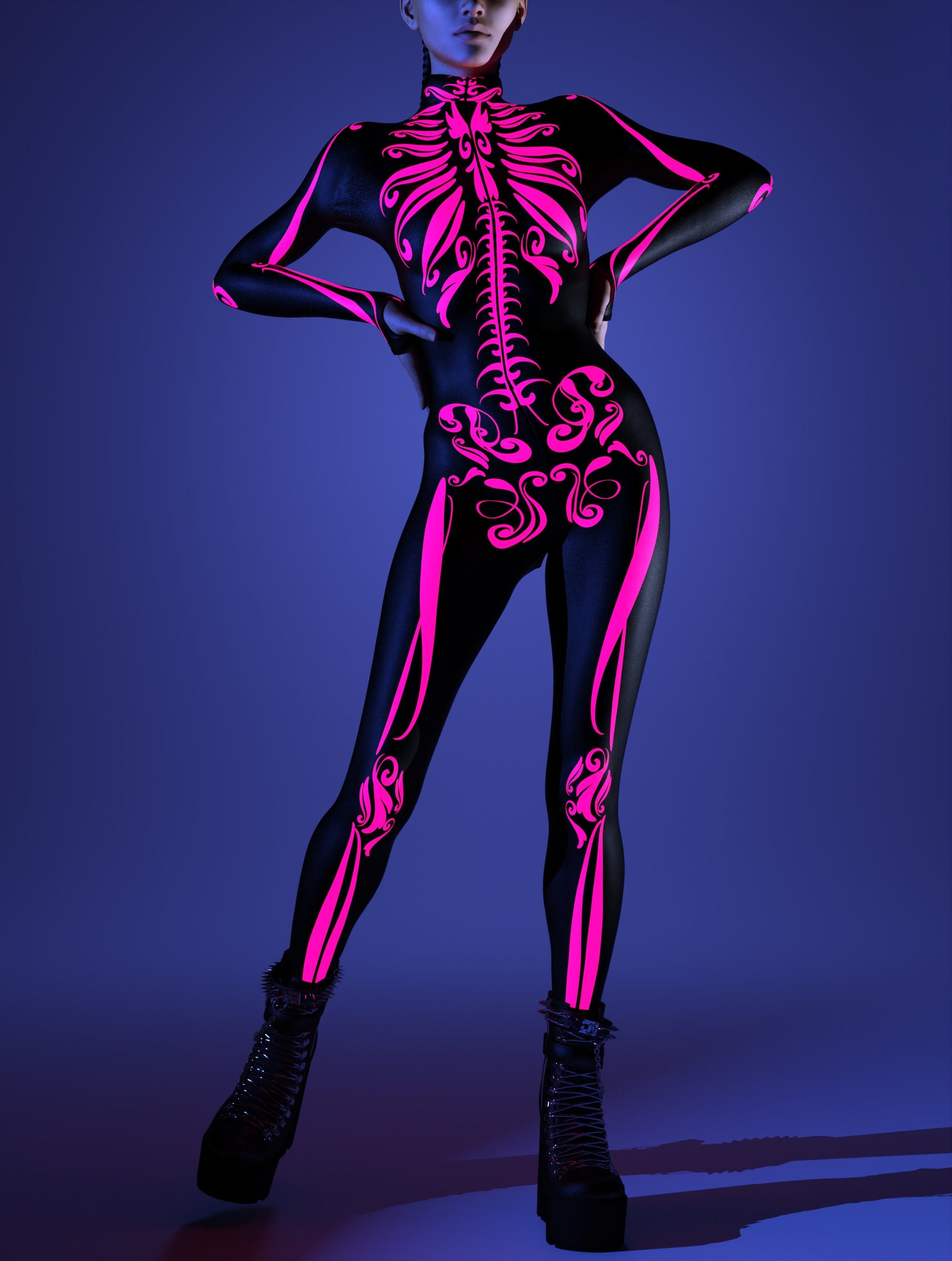 Eos Skeleton Costume 2